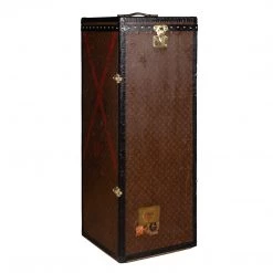 Modern Grand Tour Sales 38 A Modern Grand Tour Trunks A Rare "malle Penderie" By Louis Vuitton