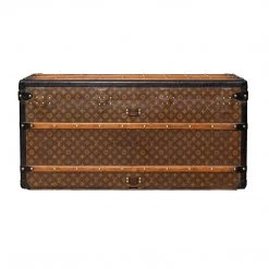 A Louis Vuitton Courier Trunk In Monogrammed Canvas Trunks