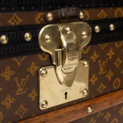 A Louis Vuitton Courier Trunk In Monogrammed Canvas Trunks
