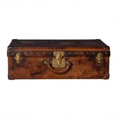 A Modern Grand Tour A Louis Vuitton Suitcase In Natural Cow Hide