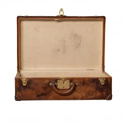 A Modern Grand Tour A Louis Vuitton Suitcase In Natural Cow Hide