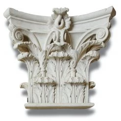A Modern Grand Tour A Plaster Cast Corinthian Capital