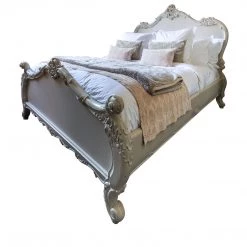 Modern Grand Tour Sales 33 A Modern Grand Tour A French Style Carved Wood Double Bed