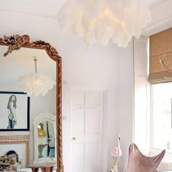 A Modern Grand Tour The Feather Chandelier Lighting