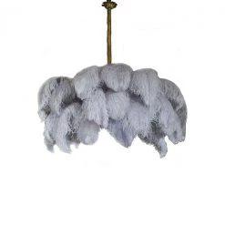 A Modern Grand Tour The Feather Chandelier Lighting