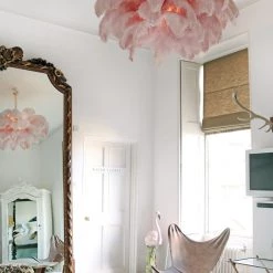 A Modern Grand Tour The Feather Chandelier Lighting