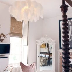 A Modern Grand Tour The Feather Chandelier Lighting