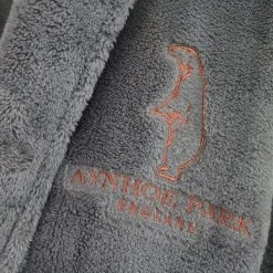 A Modern Grand Tour Aynhoe Park Dressing Gown - Polar Bear The Bedroom