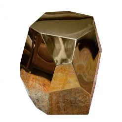 Versmissen A Polished Brass Plinth