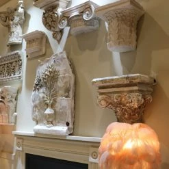 A Modern Grand Tour A Plaster Cast Of A Greek Ionic Capital