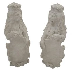 A Modern Grand Tour Pair Of Pugin Lions