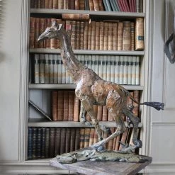 Bronze Giraffe Running 2017 By Hamish Mackie