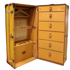 Modern Grand Tour Sales 31 A Large Vintage Louis Vuitton Wardrobe Trunk Trunks