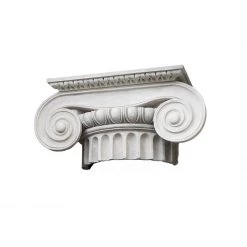 THE AYNHOE PARK COLLECTION Large Iconic Plaster Capital