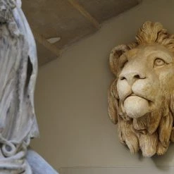 THE AYNHOE PARK COLLECTION Minton Fountain Lion Head