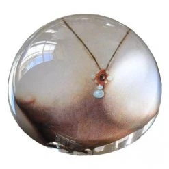 A Modern Grand Tour Glass Paper Weight The Library