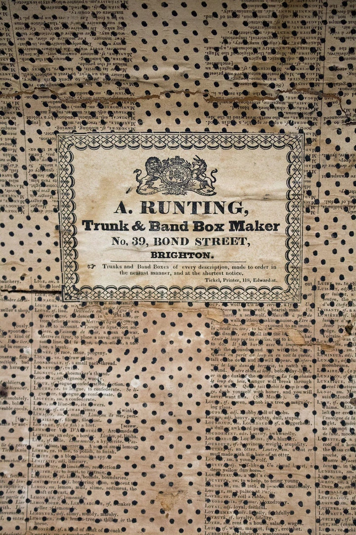 THE AYNHOE PARK COLLECTION Furniture Georgian Red Leather Trunk 11 THE AYNHOE PARK COLLECTION Furniture Georgian Red Leather Trunk