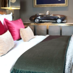 A Modern Grand Tour Arran Summit Cashmere Throw Homeware