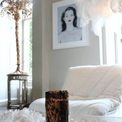 A Modern Grand Tour Large Luxury Aynhoe Park Candle - Tortoiseshell Bear The Salon