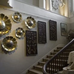 A Modern Grand Tour Medium Aynhoe Sunflower Wall Light