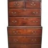 A Modern Grand Tour A 19th Century Mahogany Chest On Chest