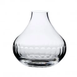 A Modern Grand Tour A Small Crystal Vase With Lens Design