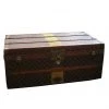 A Modern Grand Tour Vintage Wooden Louis Vuitton Trunk Trunks