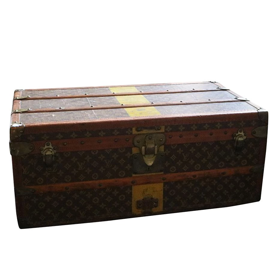 A Modern Grand Tour Vintage Wooden Louis Vuitton Trunk Trunks 3 A Modern Grand Tour Vintage Wooden Louis Vuitton Trunk Trunks