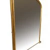 A Modern Grand Tour A Large Oval Gilt Wood Mirror