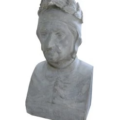 A Modern Grand Tour A Plaster Bust Of Dante Alighieri